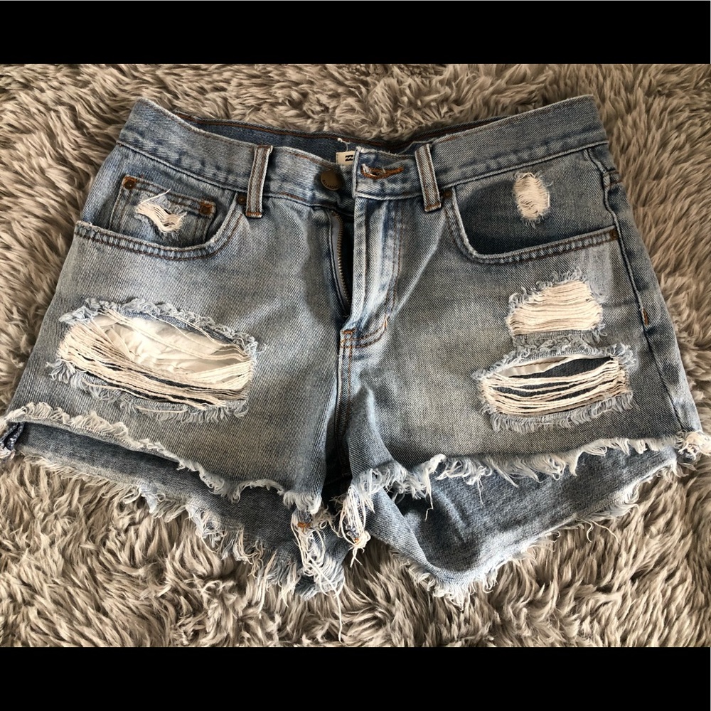 Billabong denim shorts